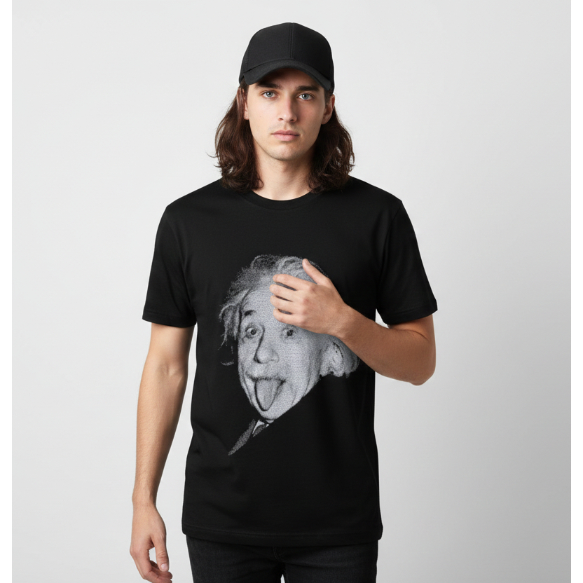 KAOS ALBERT EINSTEIN - ALBERT EINSTEIN - KAOS TOKOH