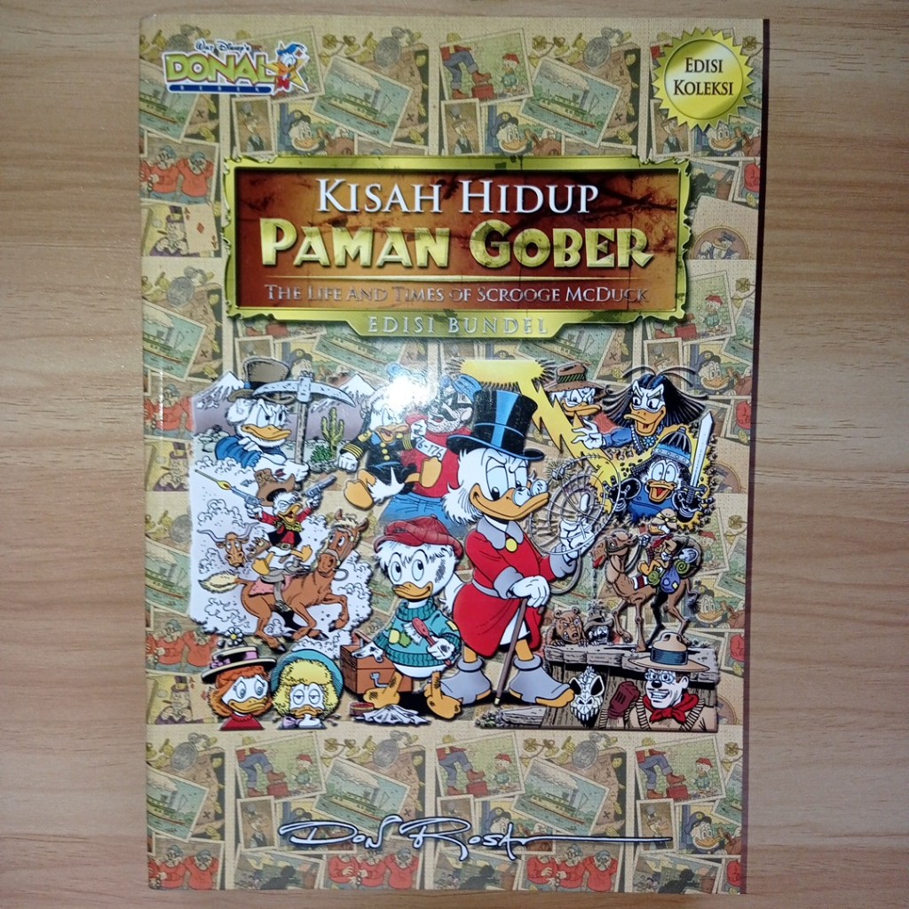 Kisah Hidup Paman Gober Edisi Koleksi - Don Rosa Original Mulus