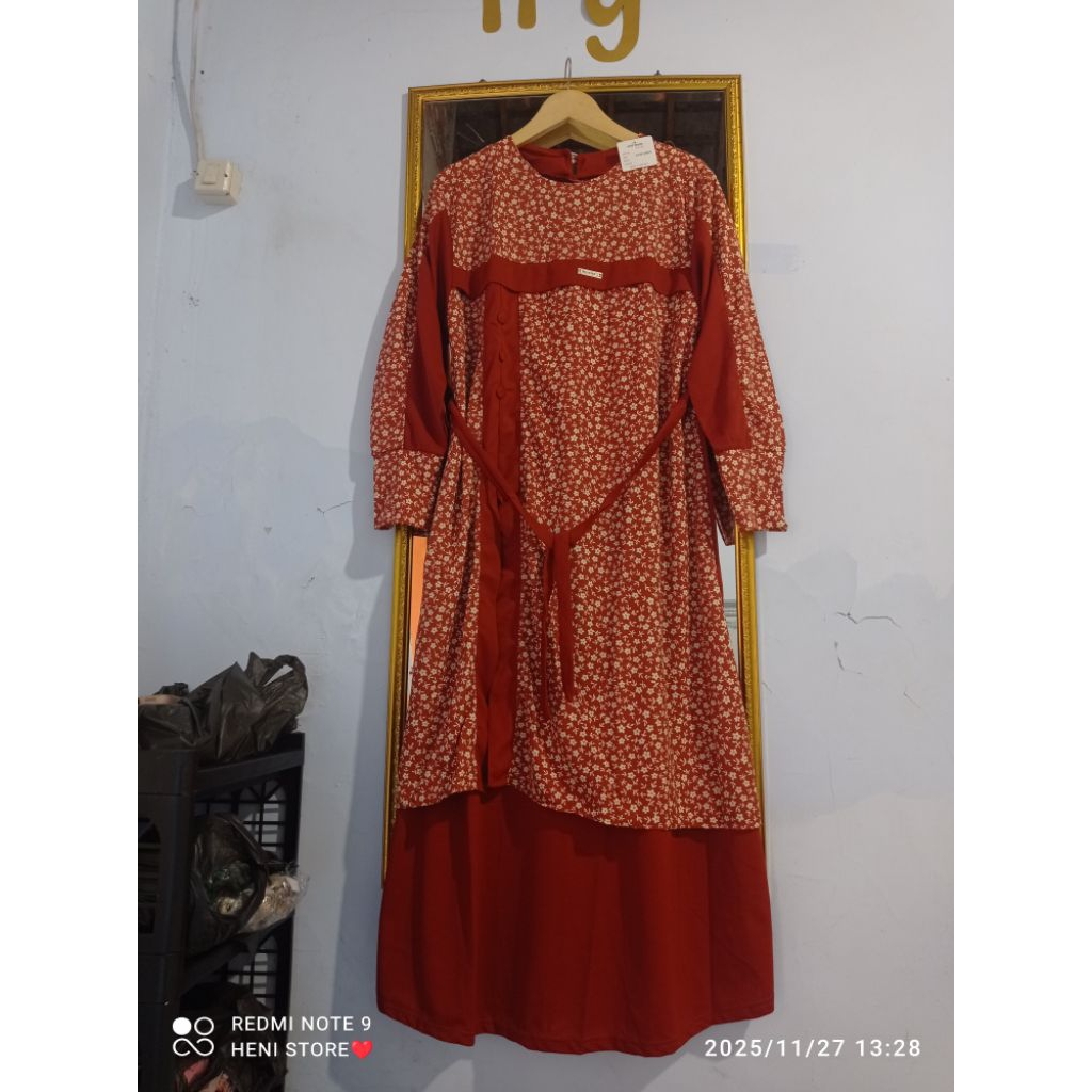 GAMIS VOXY BUNGA BUNGA KEKINIAN