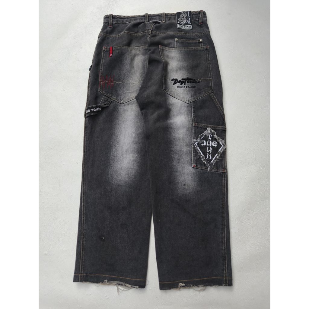Y2K BAGGY DOGTOWN BLACK DRAGON CARPENTER WASH NOT JNCO EVISU SOHK SOUTHPOLE PELLE PELLE KARL KANI RO
