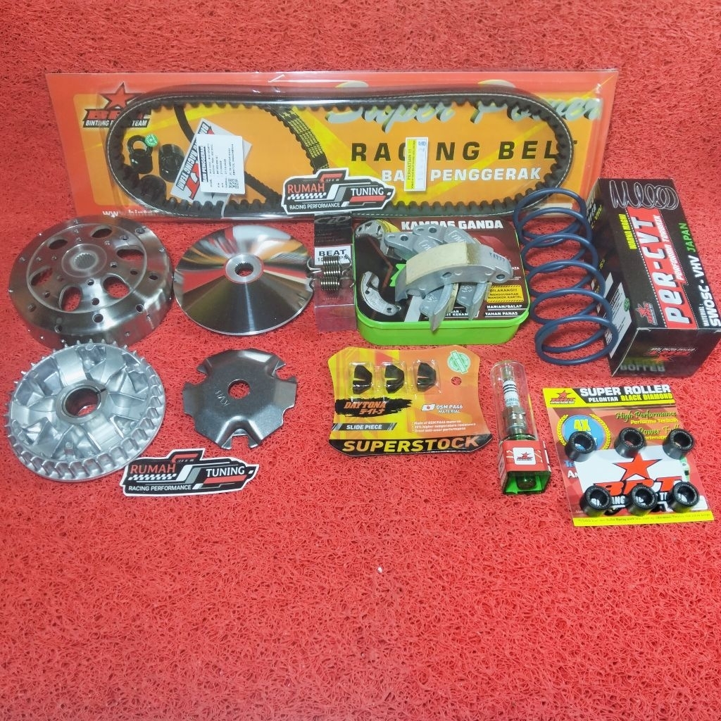 FULL UPGRADE CVT KIRIAN K44 BEAT FI ESP SCOOPY FI BEAT POP BEAT STREET LAMA SCOOPY DONAT GEN 1 VARIO