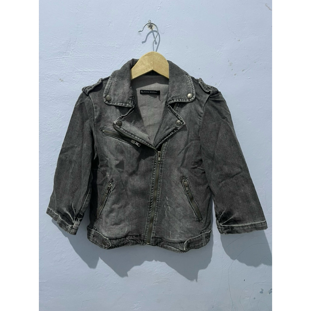 Jacket Denim Anak Cewek Zara Original Second