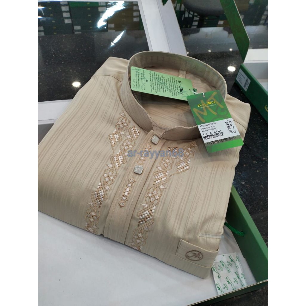 Baju Koko Al-Mia MT Warna Lengan Pendek Warna & - Elegan &  Nyaman