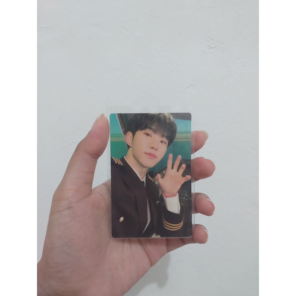 photocard hoshi pilot seventeen