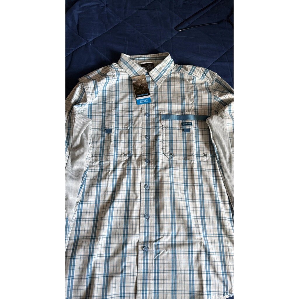 Kemeja Shimano Vented Original LS BNWT
