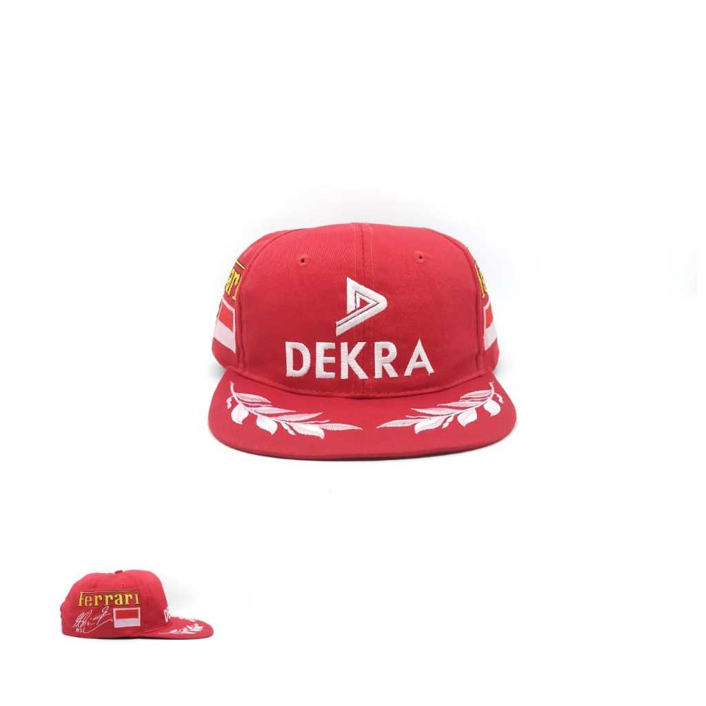 Topi Dekra Ferrari Michael Schumacher F1 Vintage Second Original 995