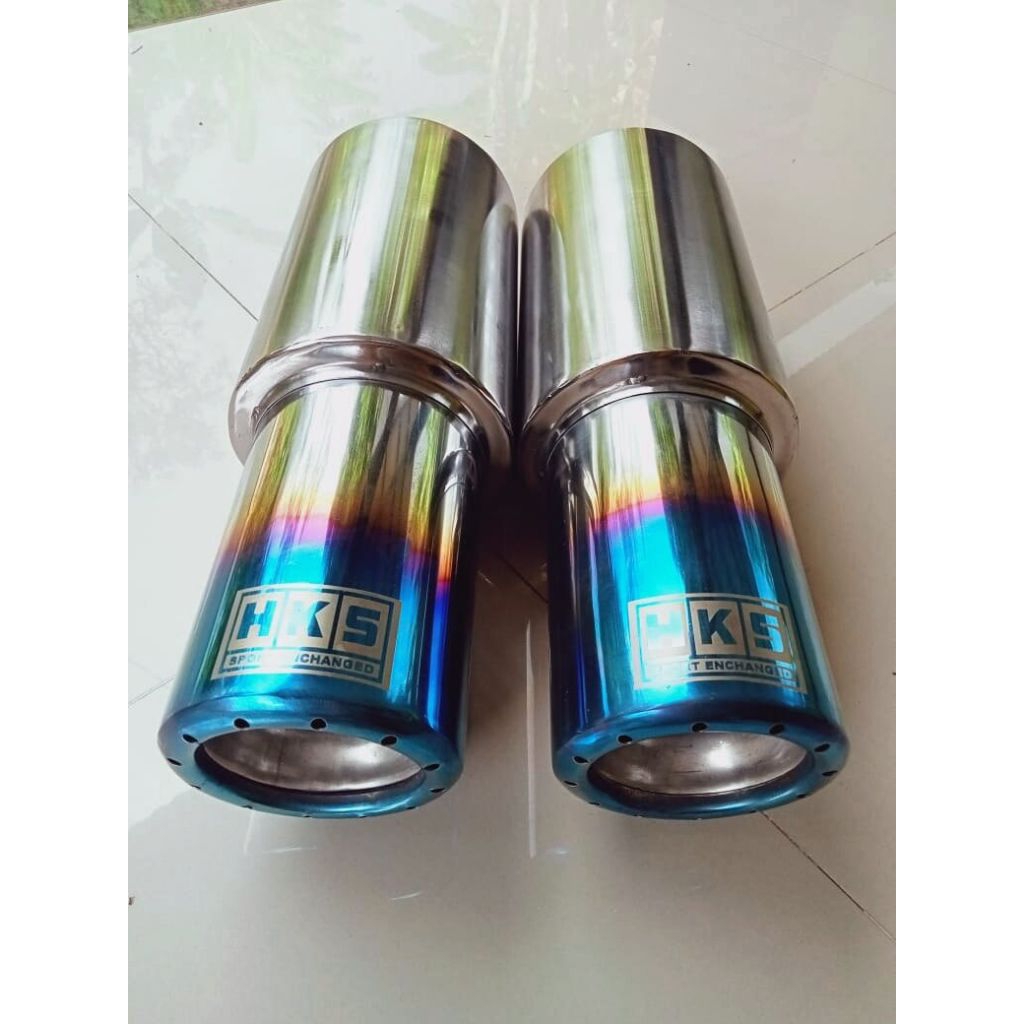 KNALPOT MOBIL HKS GRONEL BASS ADEM/EMPUK