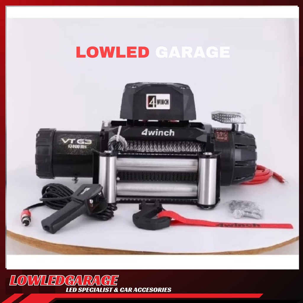 WINCH 4WINCH GEN 3 13000 LBS SLING BAJA 12V & 24V