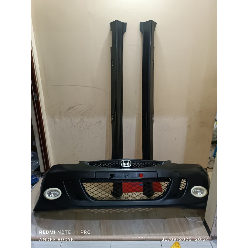 foglamp dan cover foglamp jazz vtec