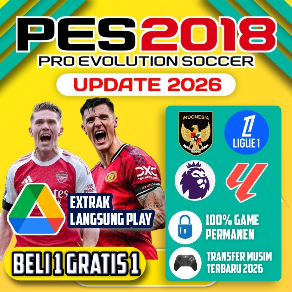 PES 2018 UPDATE TERBARU PATCH 2026 GAME PC