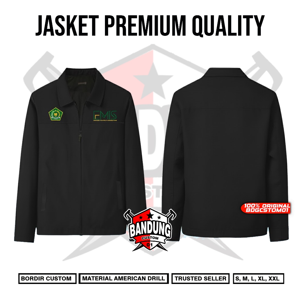 JASKET EMIS MADRASAH/JASKET KEMENAG/JAKET EMIS MADRASAH/JAKET  CUSTOM SUKA SUKA