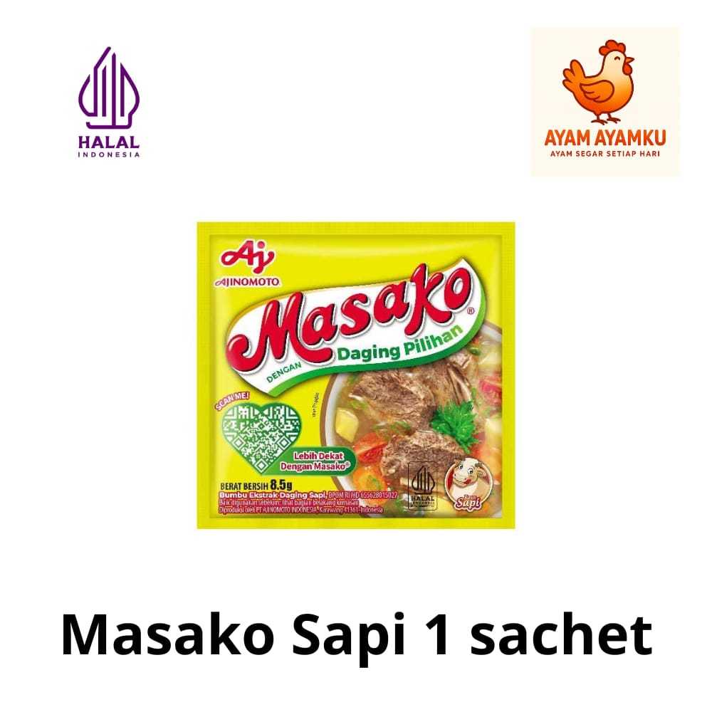 Masako Sapi sachet | AYAM AYAMKU