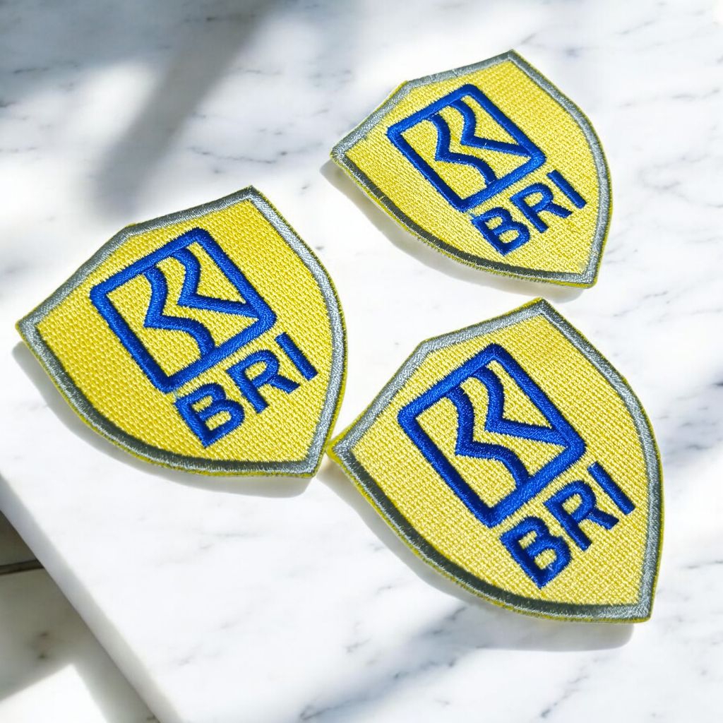 Logo Bordir BRI Badge Bordir BRI