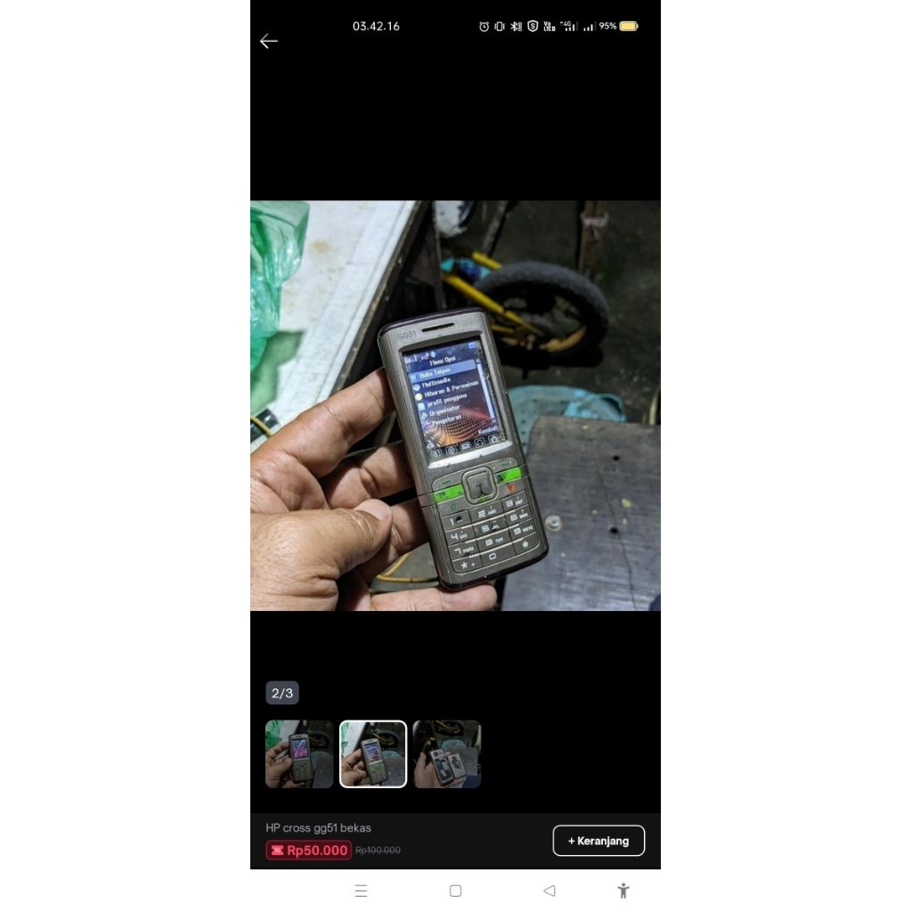 Cross GG51 HP Nostalgia HP Lama HP Lawas HP koleksi