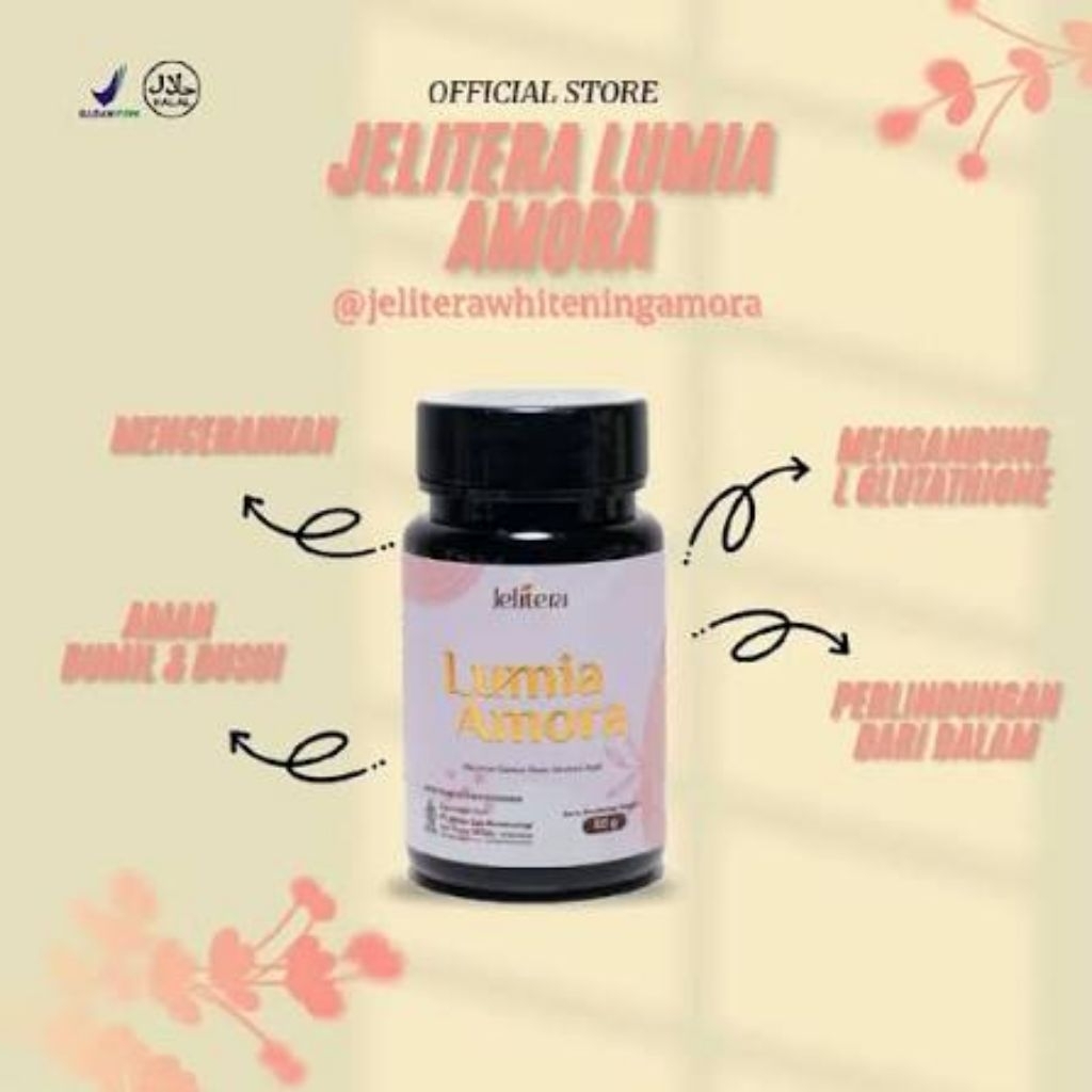 Lumia Amora Pemutih Badan Alami
