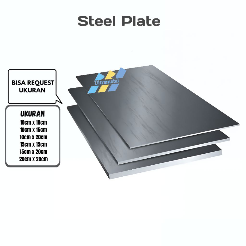PLAT BESI TEBAL 10MM | COSTUM UKURAN