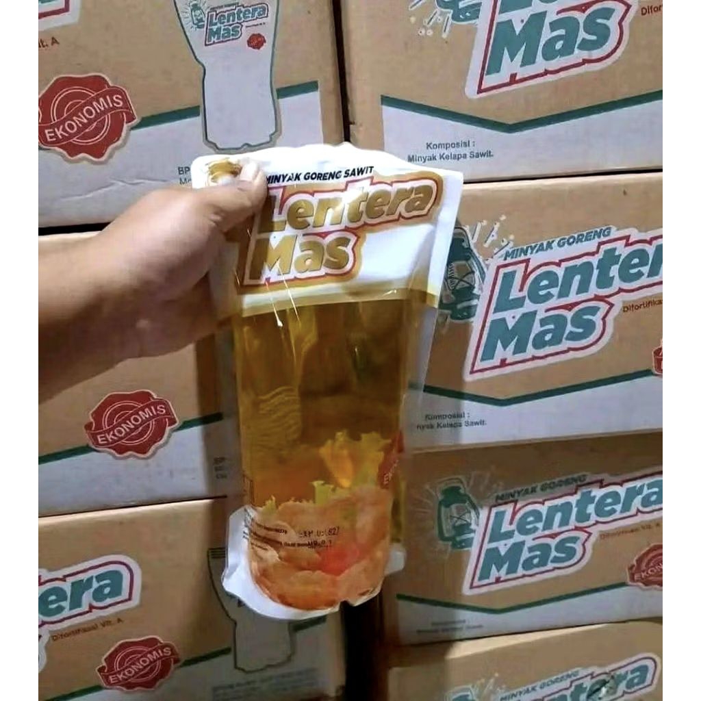 2 pcs Minyak Goreng Lentera Mas POUCH 780ml