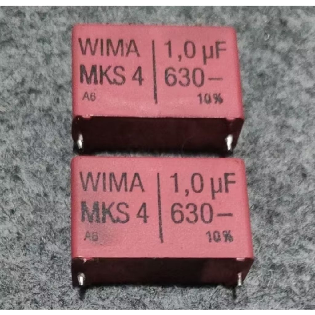 Capasitor WIMA 1uF 630v Original capasitor class d amplifier