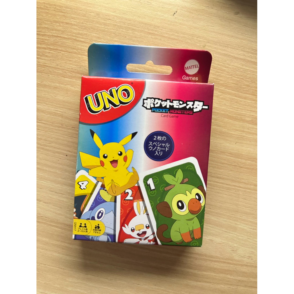 Kartu Uno Pokemon Ori Jepang