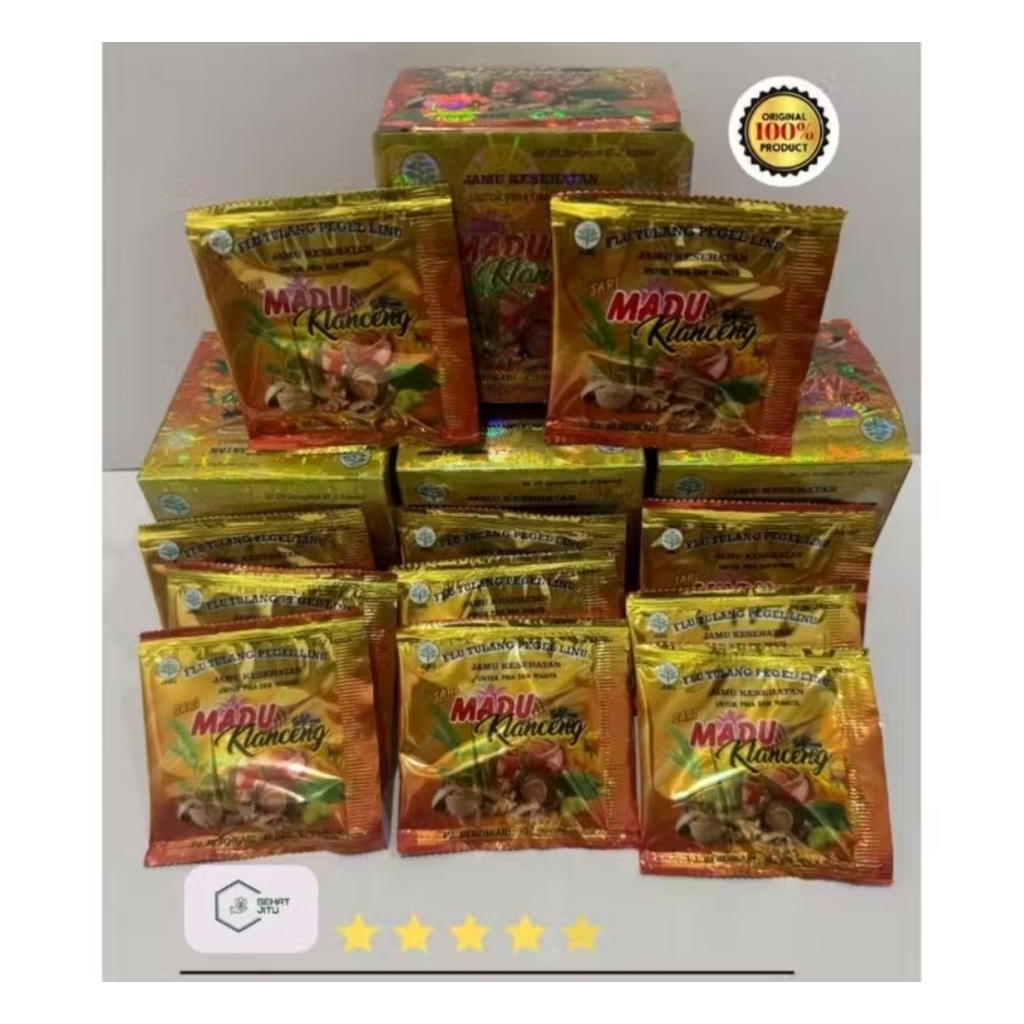 jamu Sari Madu Klanceng Kapsul Original
