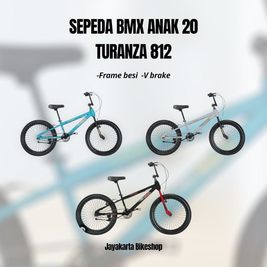 SEPEDA ANAK BMX 20 TURANZA 812 | KIDS BIKE 20 INCH ORIGINAL