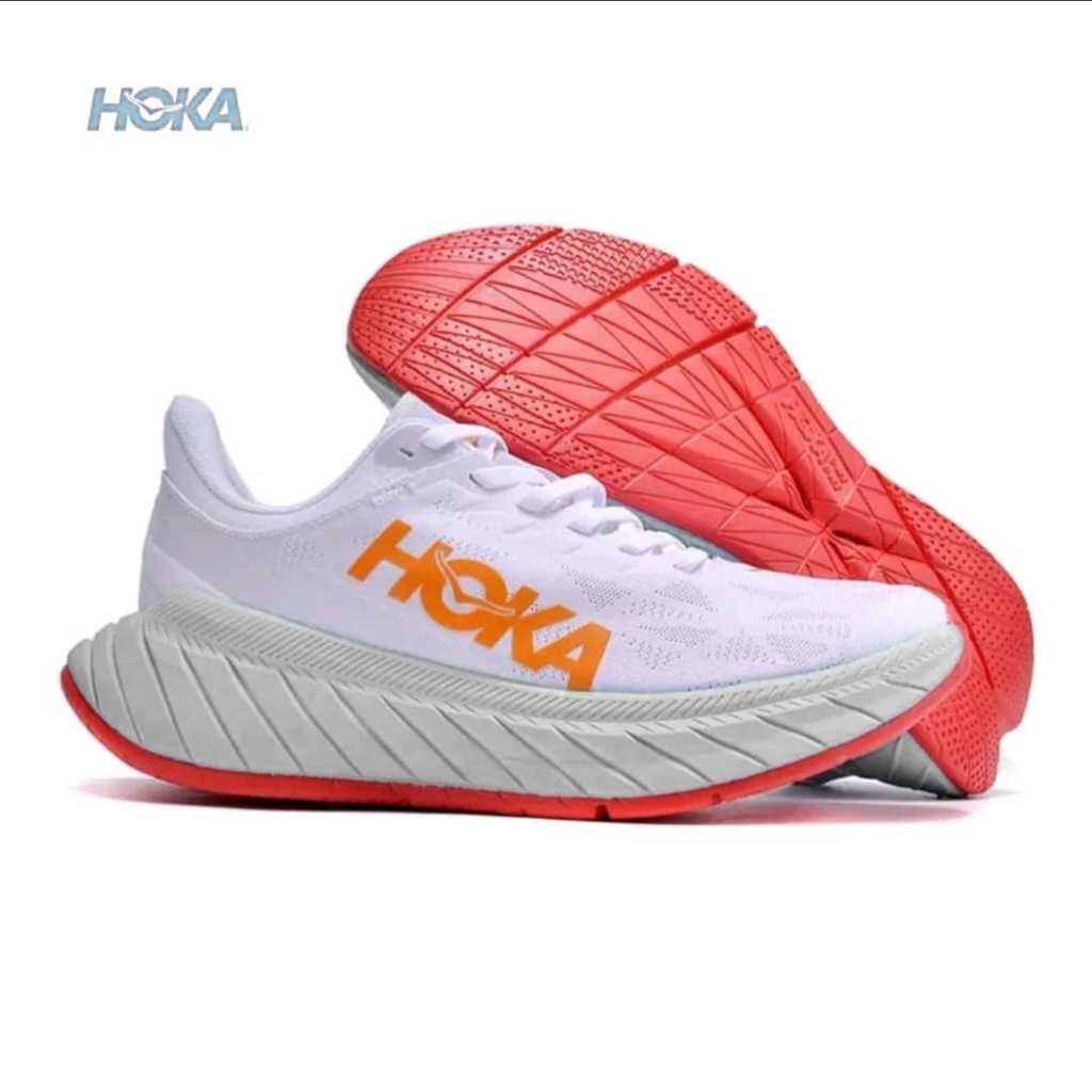 Sepatu Hoka one one carbon X2 sport kets running shoes