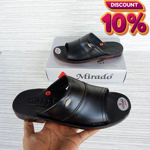 Mirado Sandal Selop Mirado Kulit Asli Pria Original Sendal Kuit Original 100%