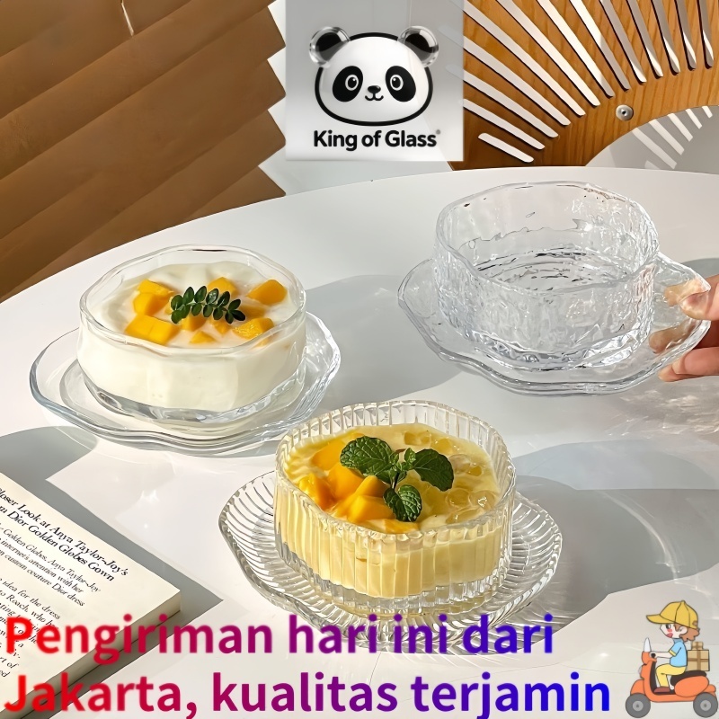 mangkok kecil Mangkok Kecil /Mangkok salad /Mangkok Bening/Bowl 220ml / Mangkok Kaca / Mangkok desse