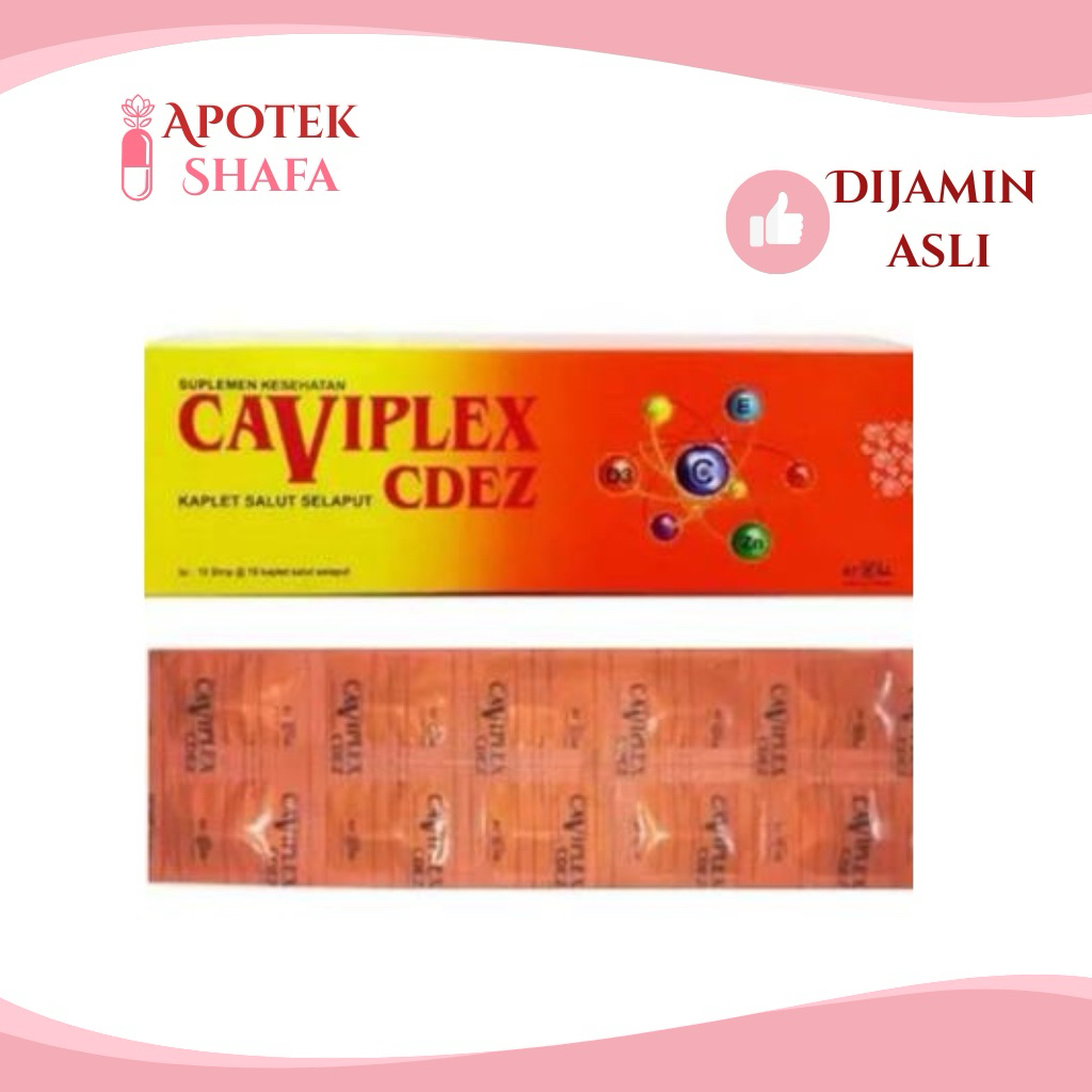 Caviplex CDEZ vitamin suplemen kesehatan
