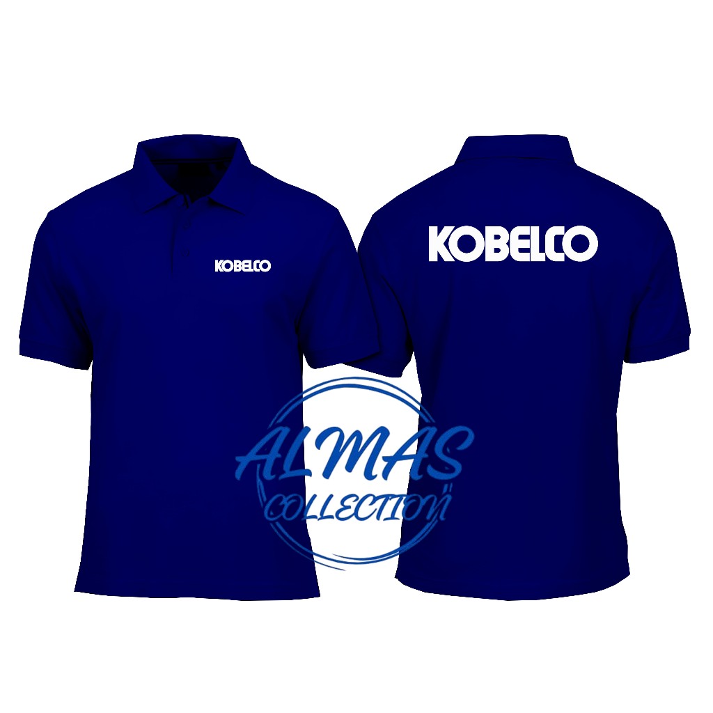KAOS MODEL POLO KERAH KOBELCO - KAOS KERAH KOBELCO TERBARU READY almas_collection01