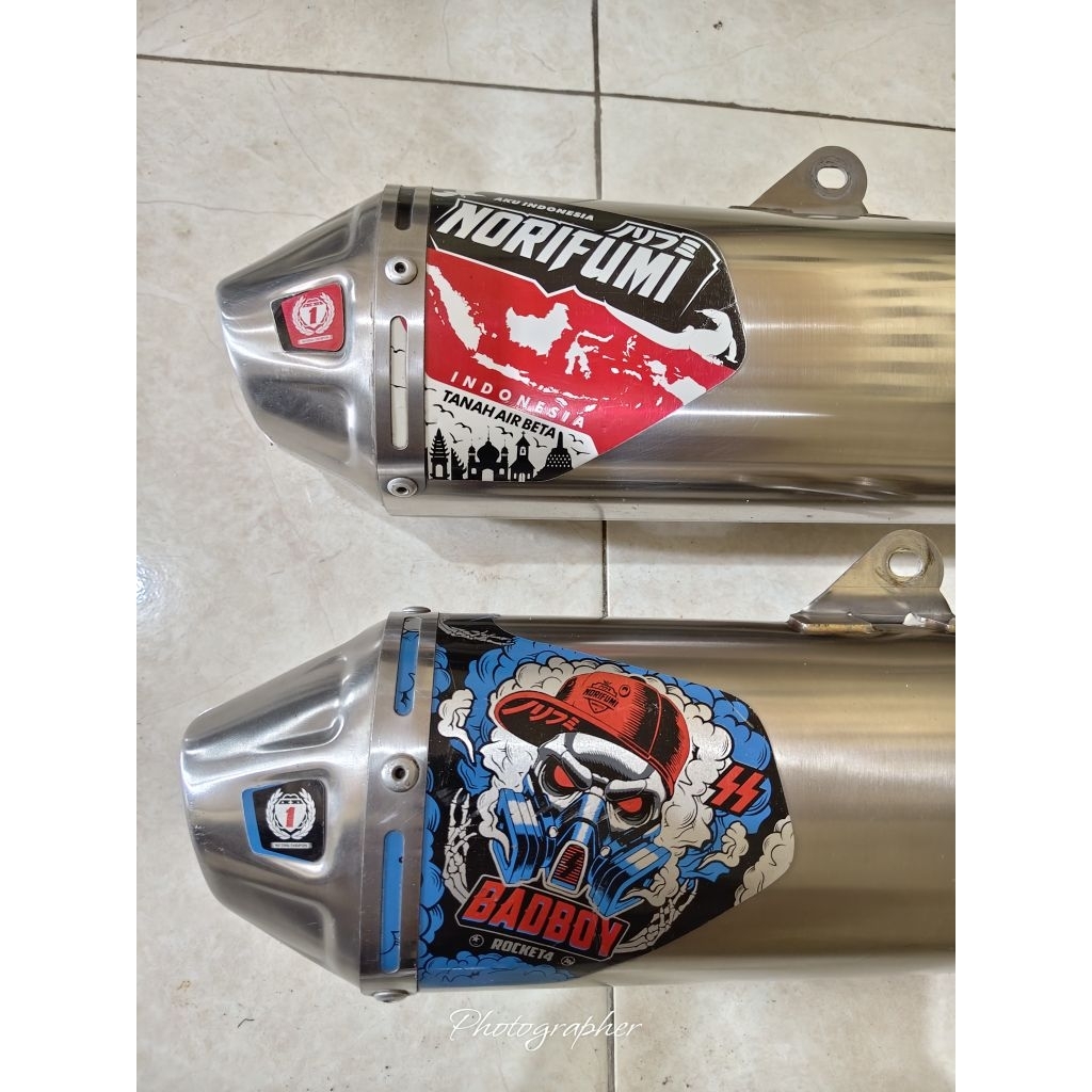 Knalpot NORIFUMI ROCKET 4 original