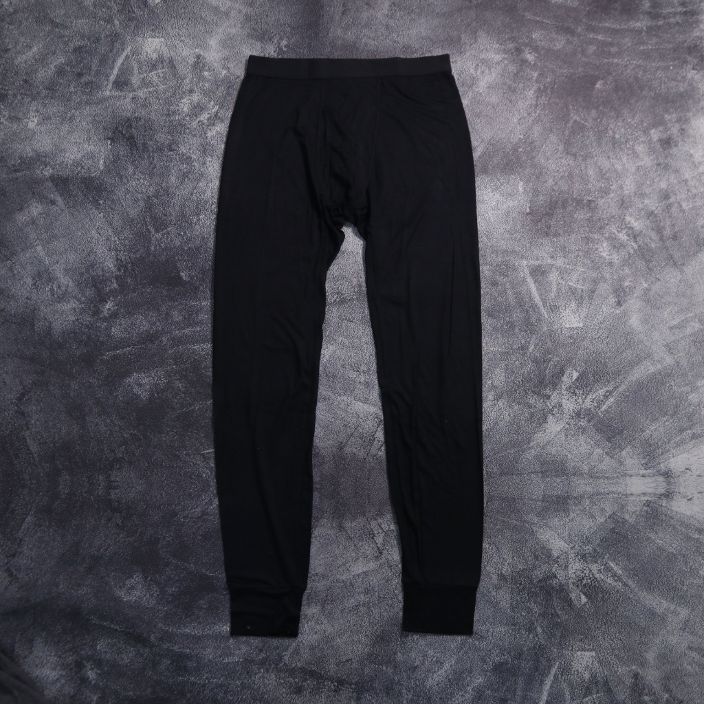 CELANA LEGGING UNIQLO MEN HEATTECH COTTON (LG96) SIZE L TIGHT SPORT OLAHRAGA RUNNING HIKING