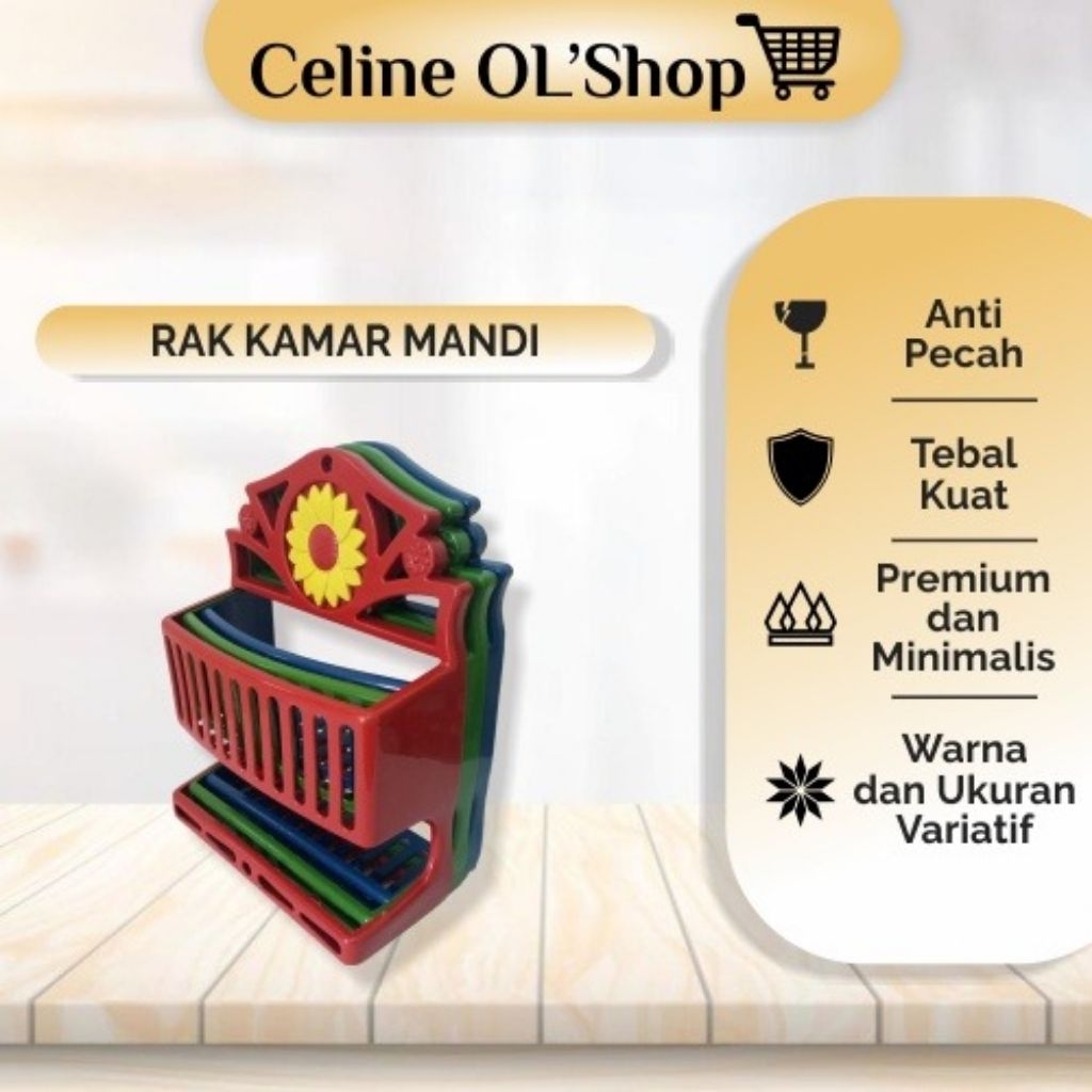 rak shampo kamar mandi