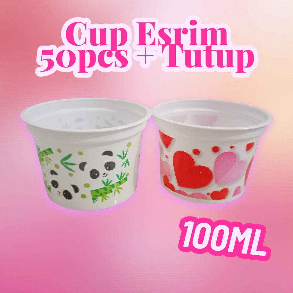 Cup Es krim 100 ML Motif
