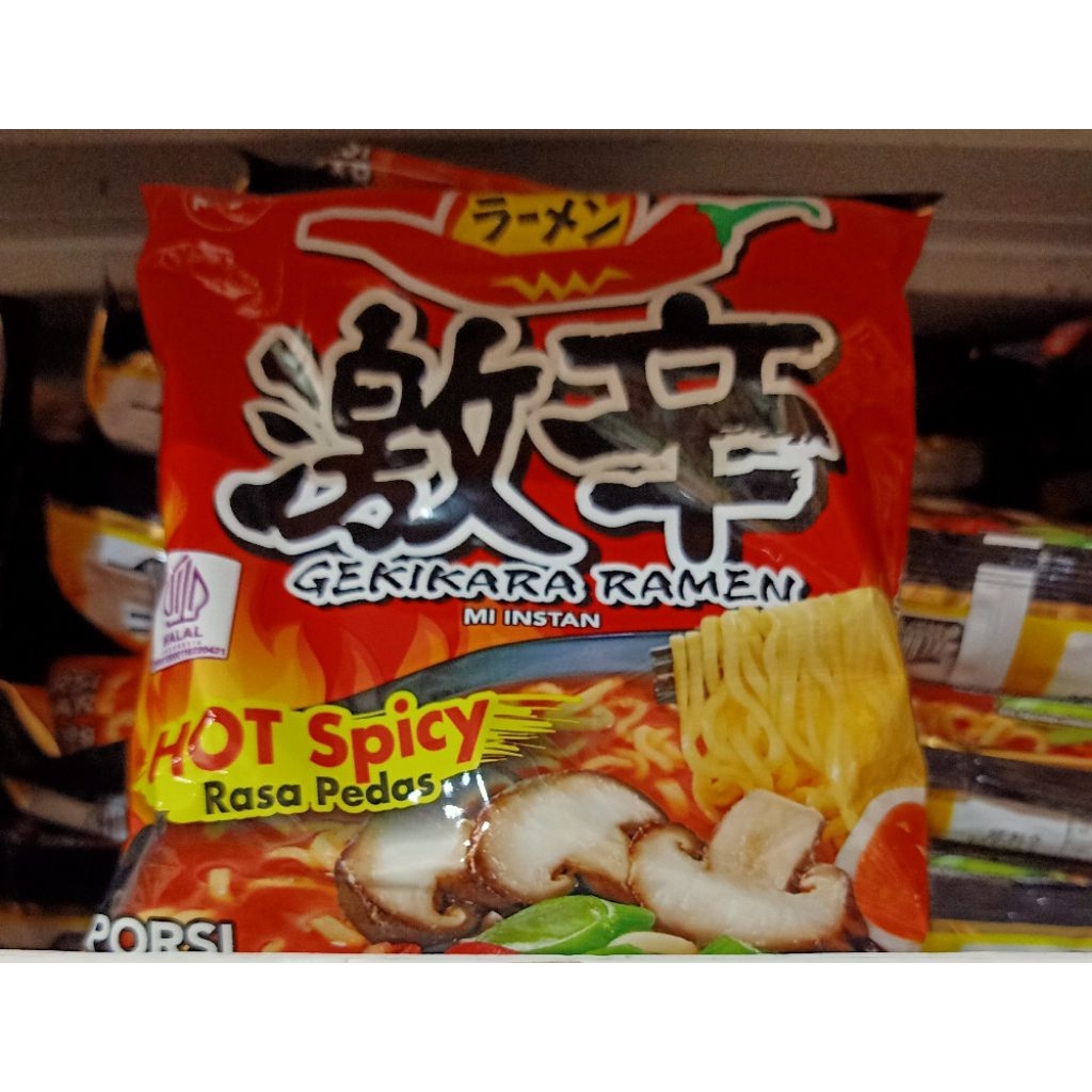 gekikara mie ramen rasa pedas hot spicy