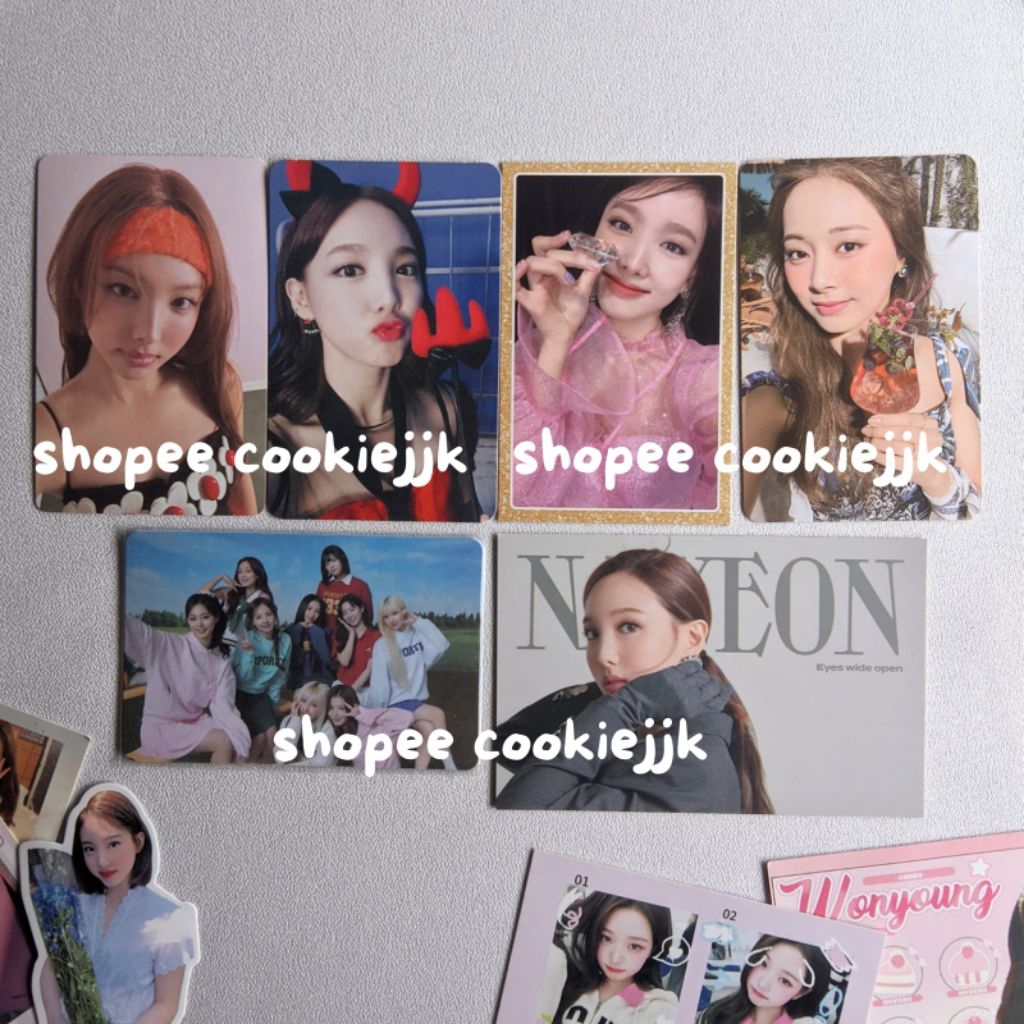 ready take all only photocard official twice nayeon devil