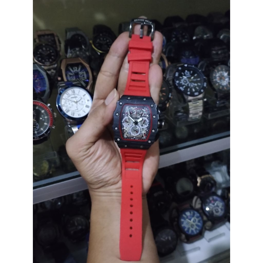 Jam Tangan RM Quartz Premium Chrono Aktif