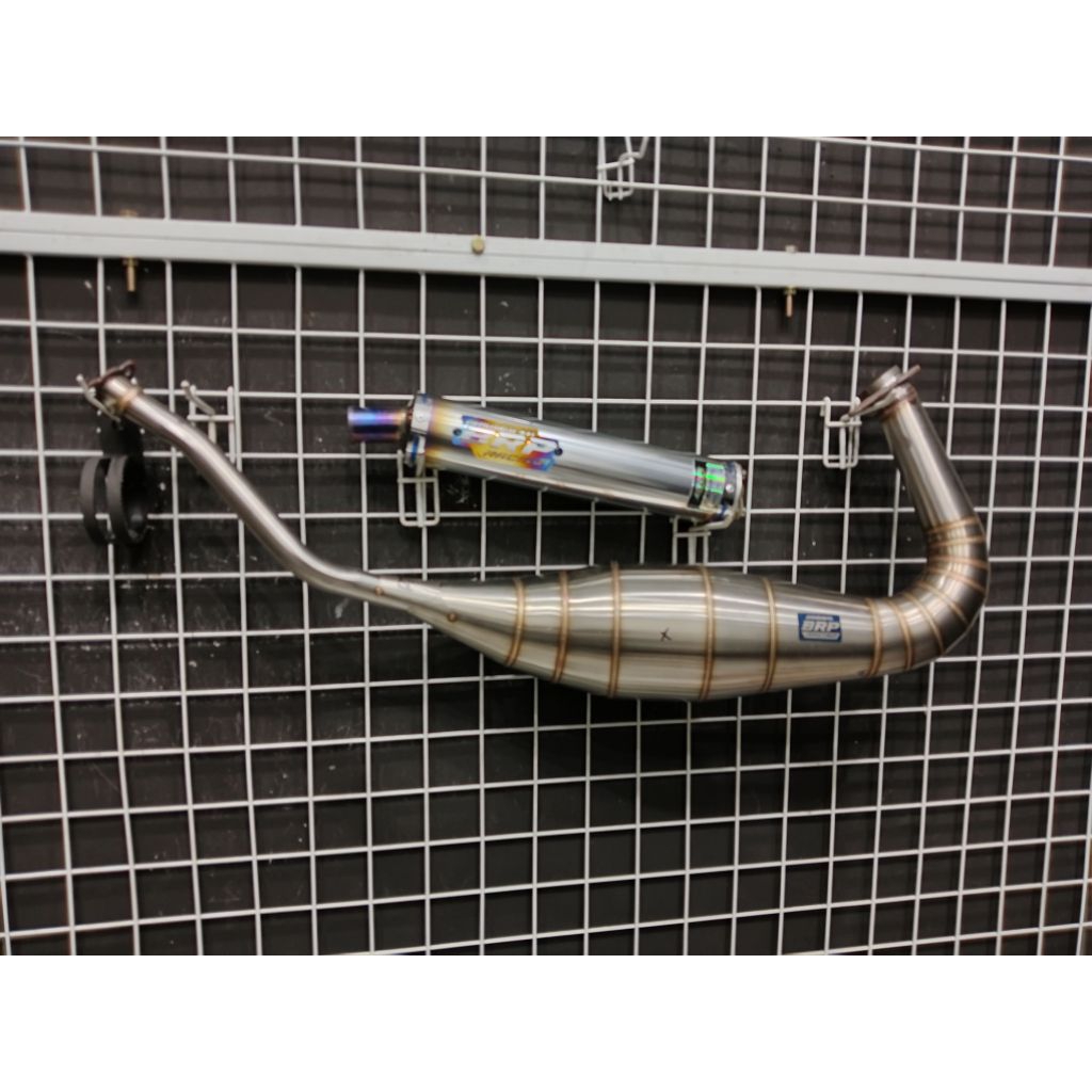 KNALPOT KAWASAKI NINJA RR R SS ORIGINAL BRP RACING FULL STANLIS