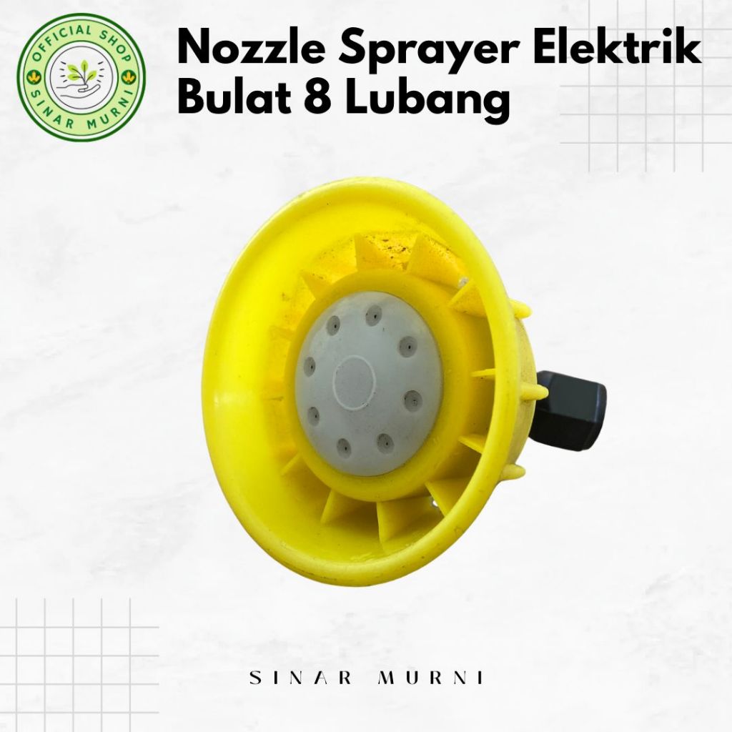 Nozzle sprayer semprot hama nozzle sprayer elektrik nozzle sprayer bulat 8 lubang