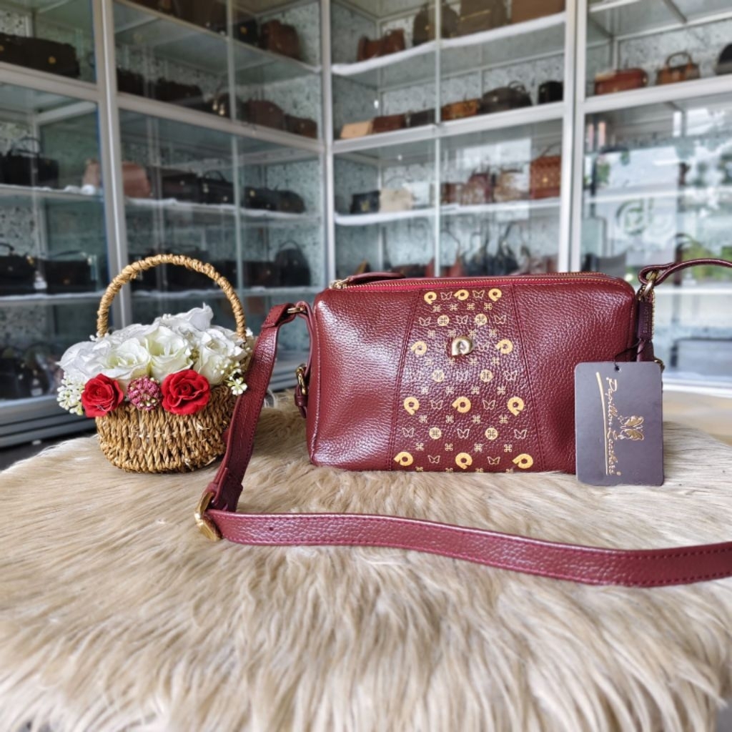 Tas papillon k3433 warna maroon, hitam,asem, kopi, cokoren