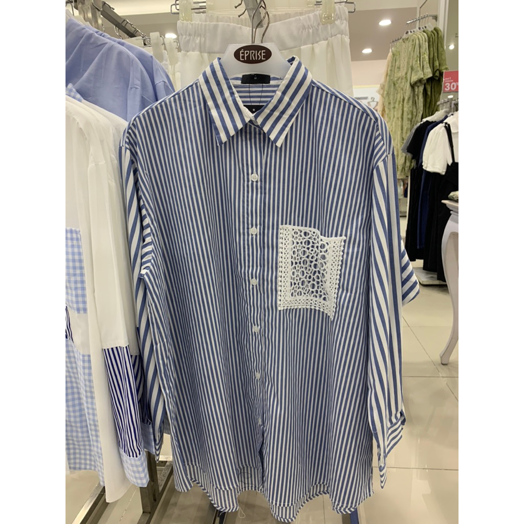 kemeja garis eprise