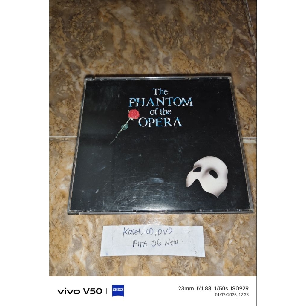 Kaset CD The Phantom of the Opera