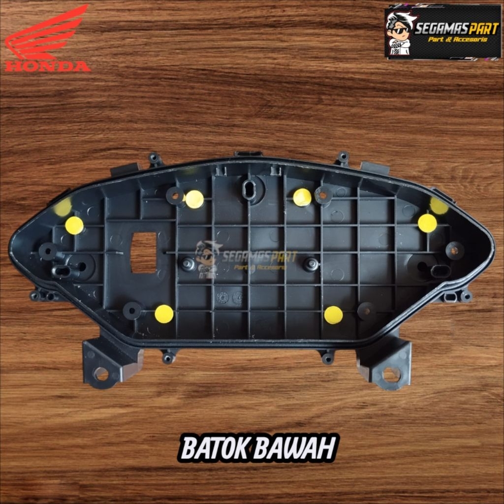 Case Assy Batok Bawah Tatakan Bawah LCD Speedometer Honda PCX 150 Lokal K97 PCX 160 K1Z