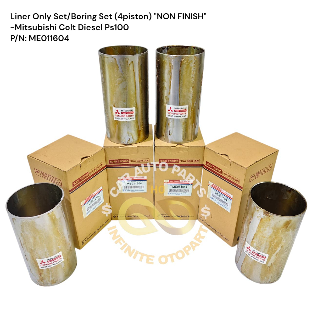 LINER ONLY BORING SET COLT DIESEL PS100 NON FINISH ME011604