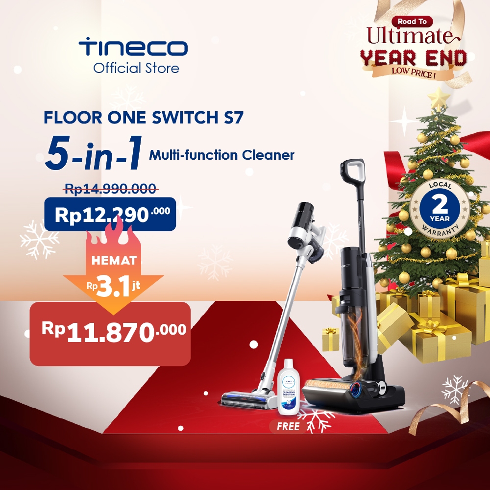 Tineco Floor One Switch S7 Smart Wet Dry Cordless Vacuum Cleaner Multifuncional Vacuum