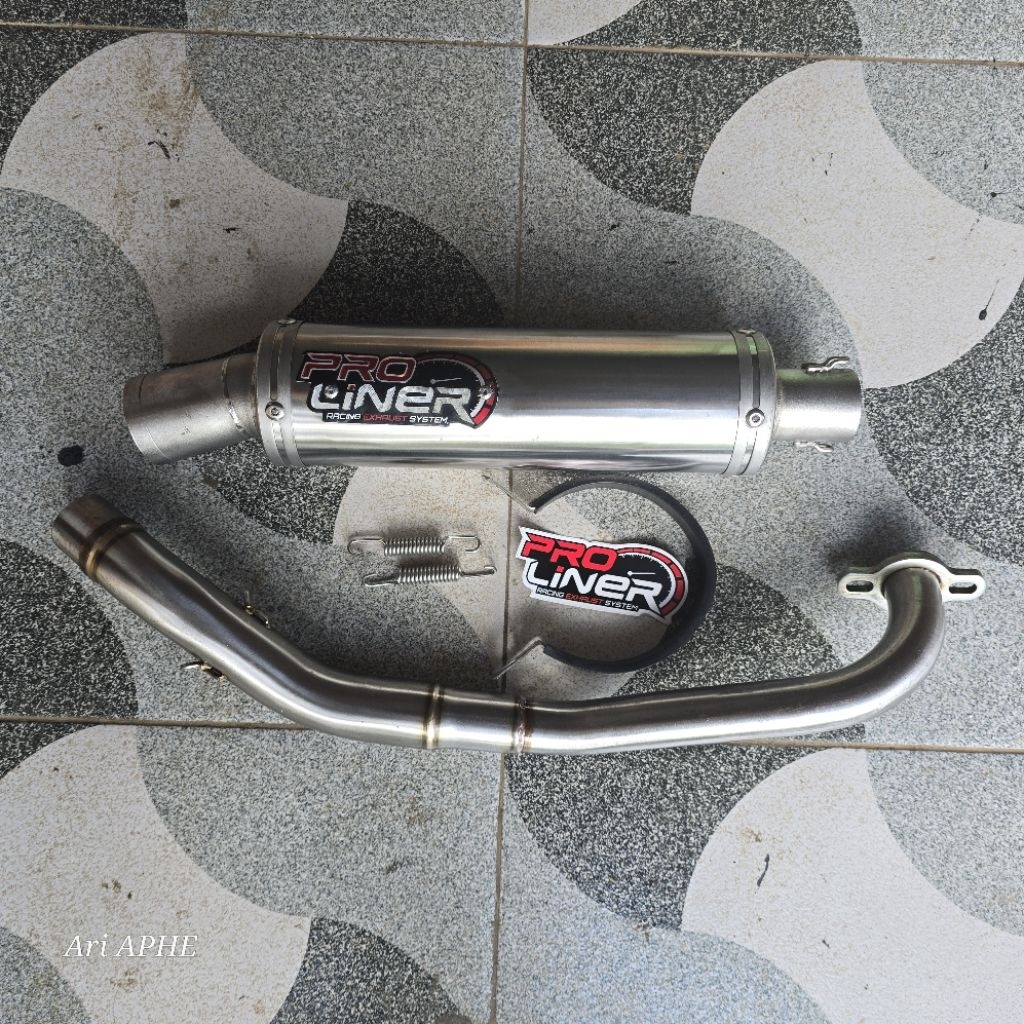 knalpot PROLINER TDRAG original NMAX 155 OLD fullsystem