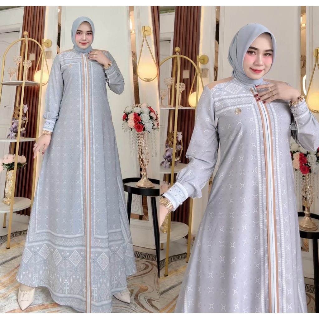 Gamis Hagia Sofia Dress Printing | Gamis ZEEN BY ZEE