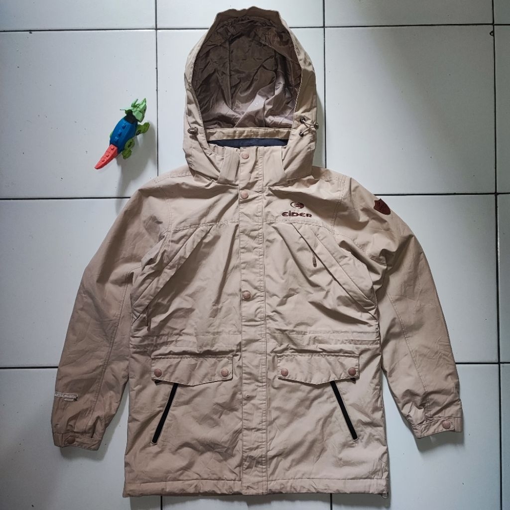 Jaket Outdoor Parka Anak EIDER Defender Wind Original 100% Second Preloved Branded Gunung Hiking Cam