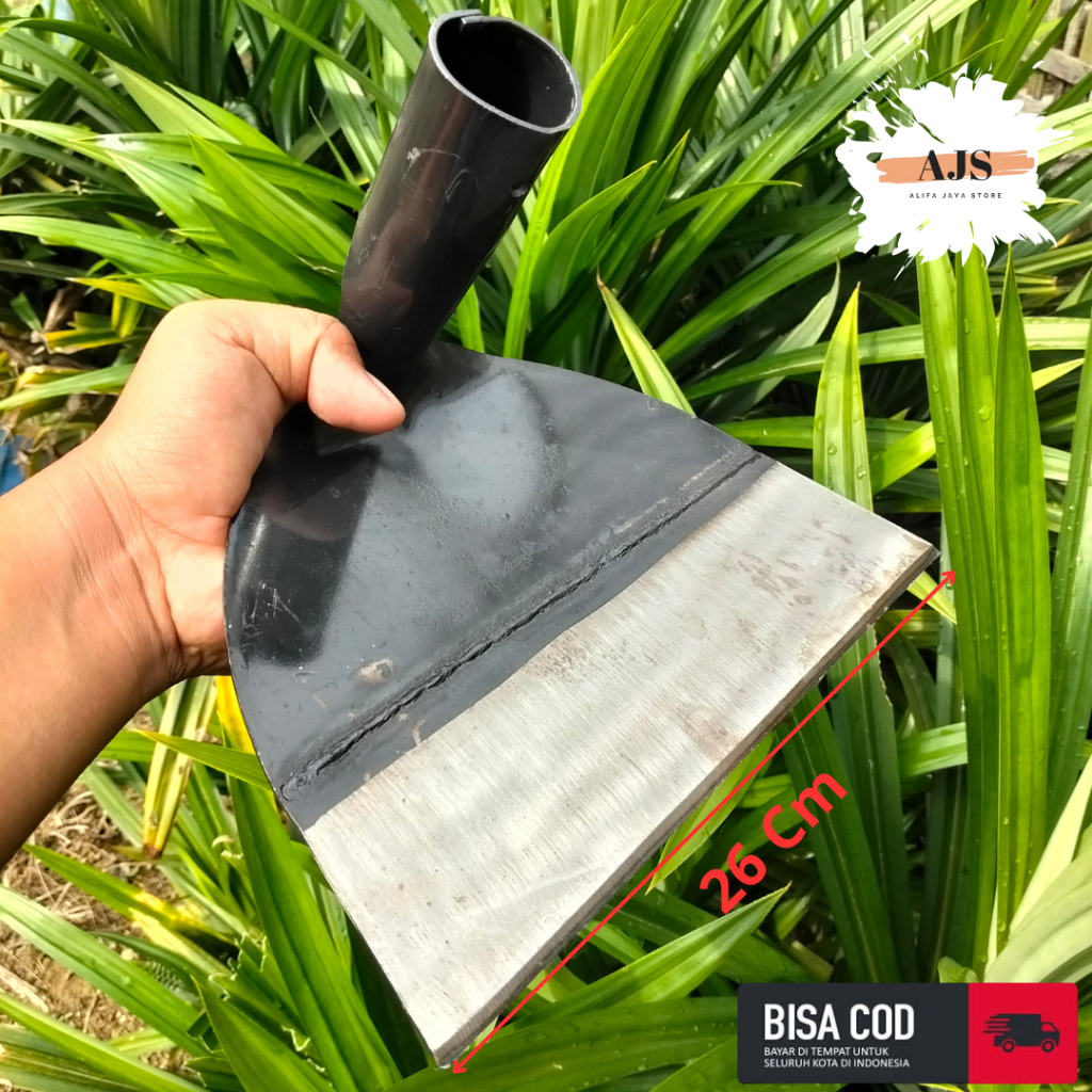 [COD]CANGKUL KEPALA BAJA -Cangkul Taman-Kepala Baja Impor-Berkualitas