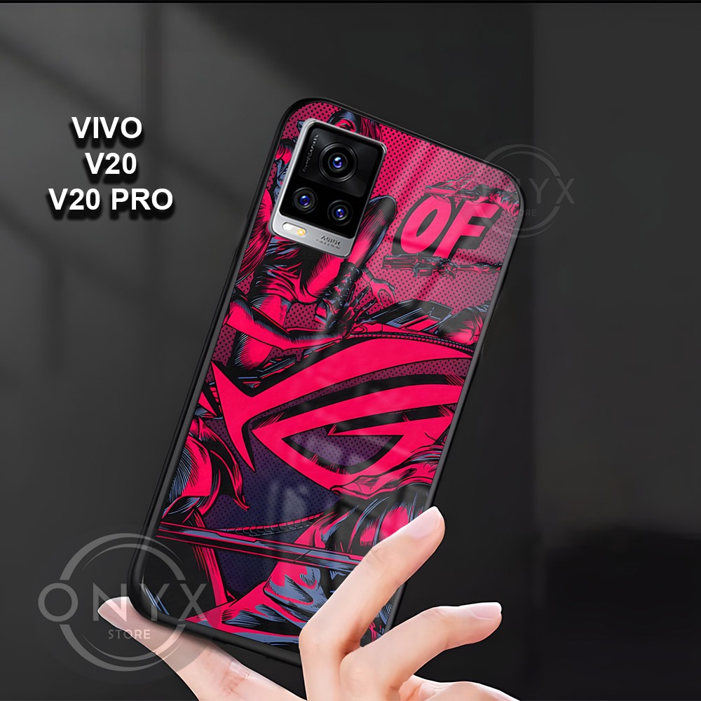 [W32] Softcase VIVO V20/V20 PRO Softcase Kaca Kilau Glossy | Kesing Vivo Motif Rog | Case Vivo VIVO 